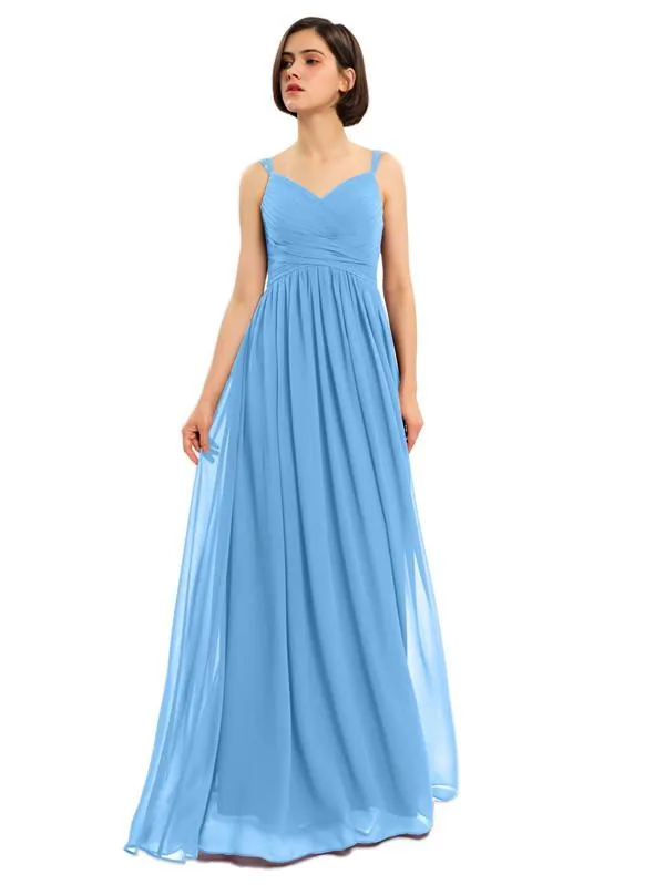 A-line Chiffon Custom Elegant Bridesmaid Dresses