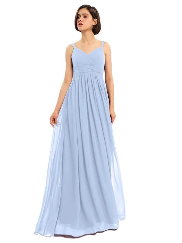 A-line Chiffon Custom Elegant Bridesmaid Dresses