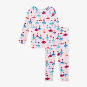 Adalyn - Long Sleeve Basic Pajama - Posh Peanut - Select Size