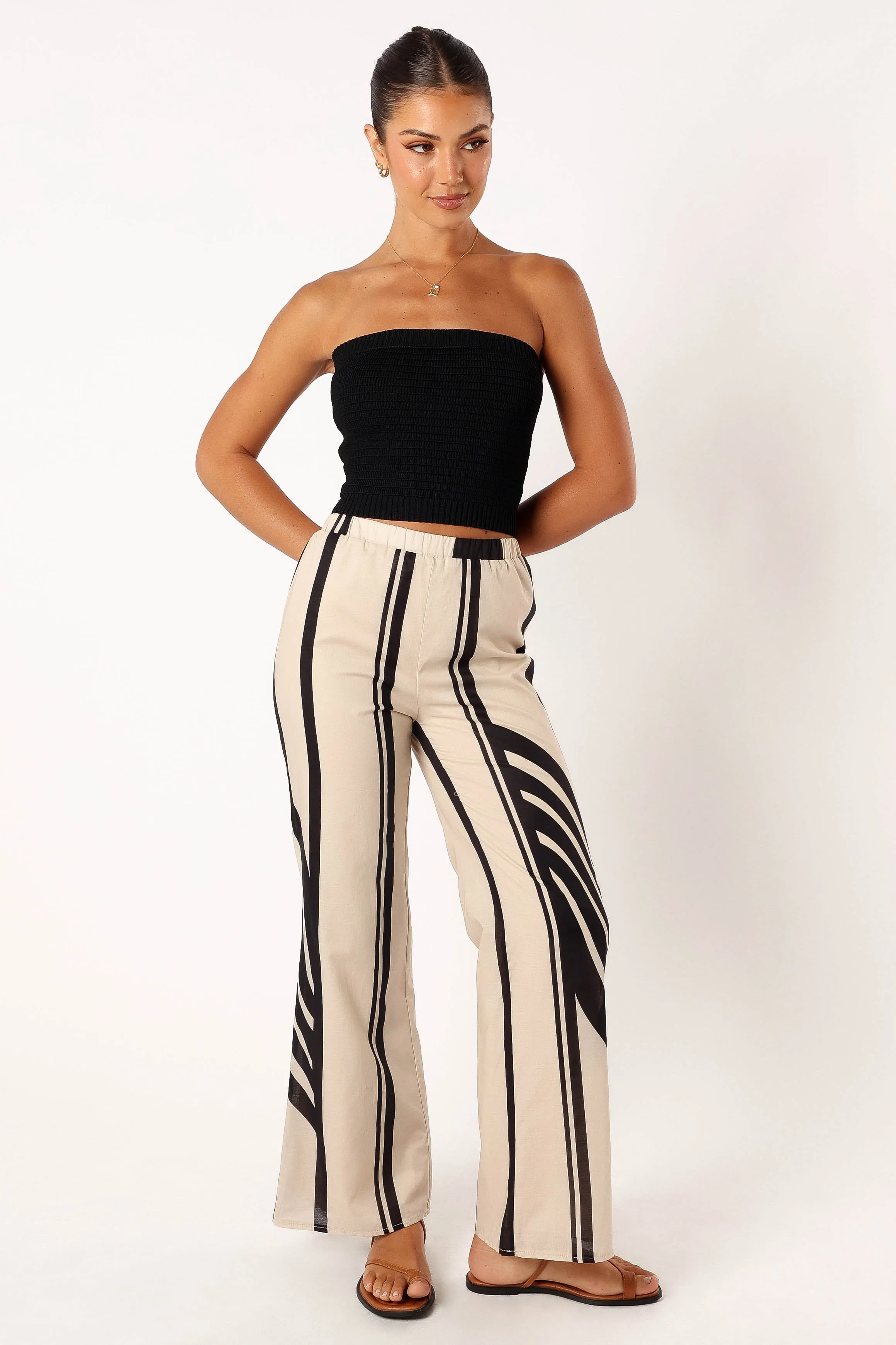 Alba Pant - Black Print