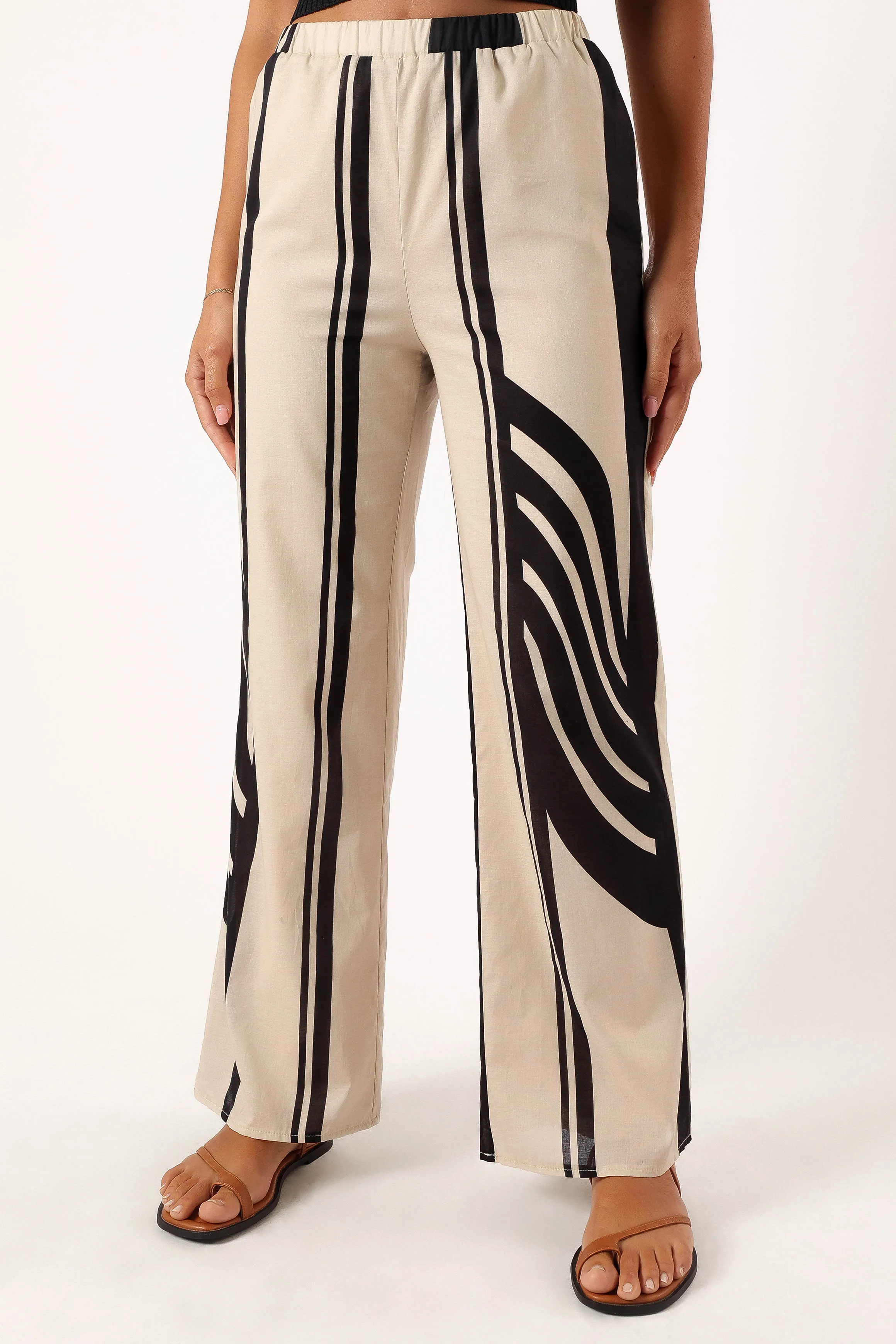 Alba Pant - Black Print