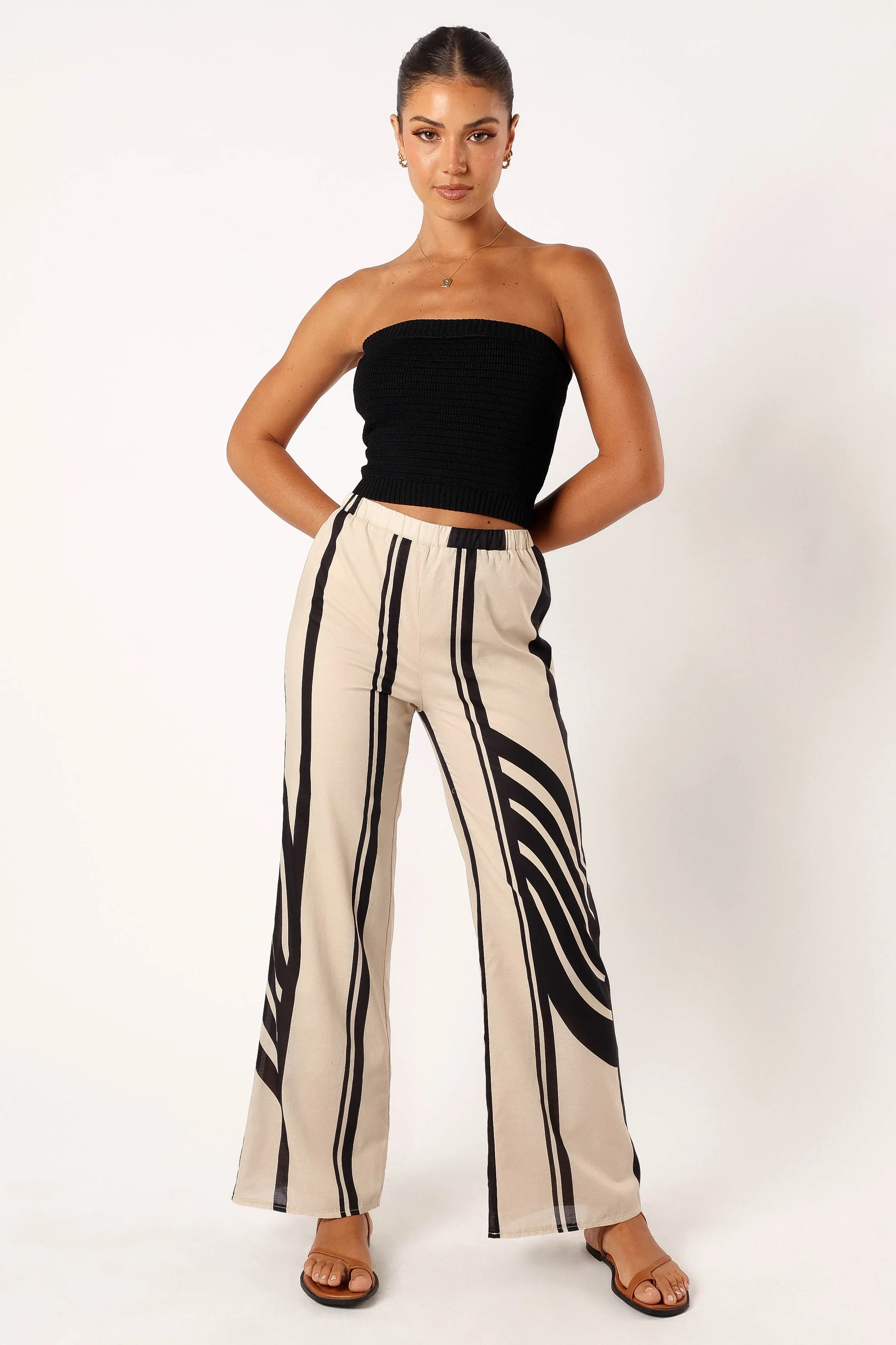 Alba Pant - Black Print