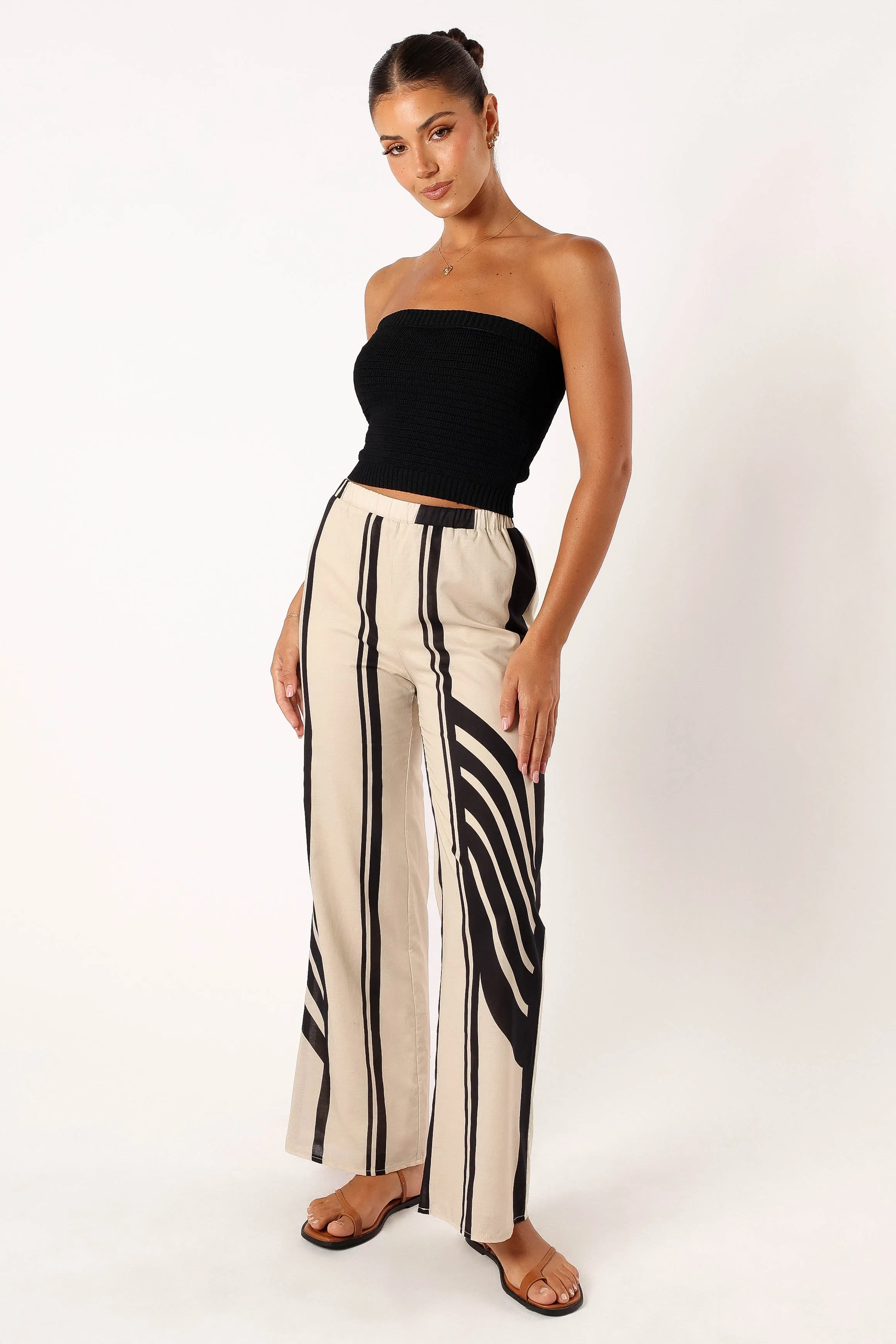 Alba Pant - Black Print