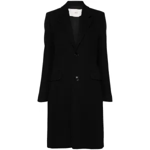 Ami Paris Coats Black