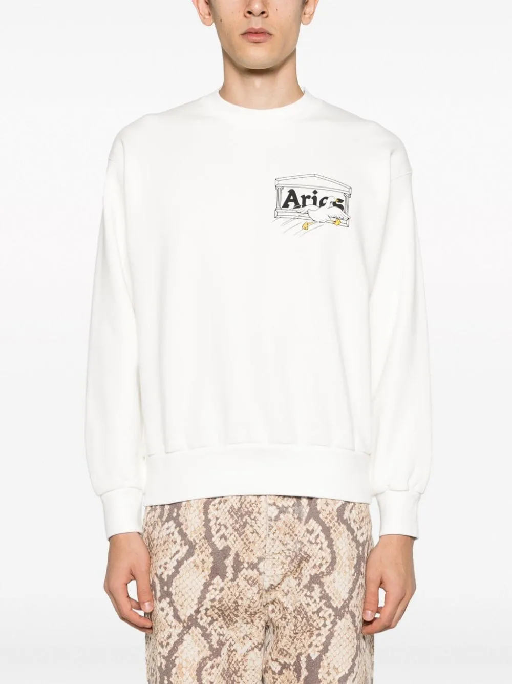 Aries Sweaters White