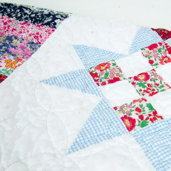 Aunt Sue's Nine Patch Quilt