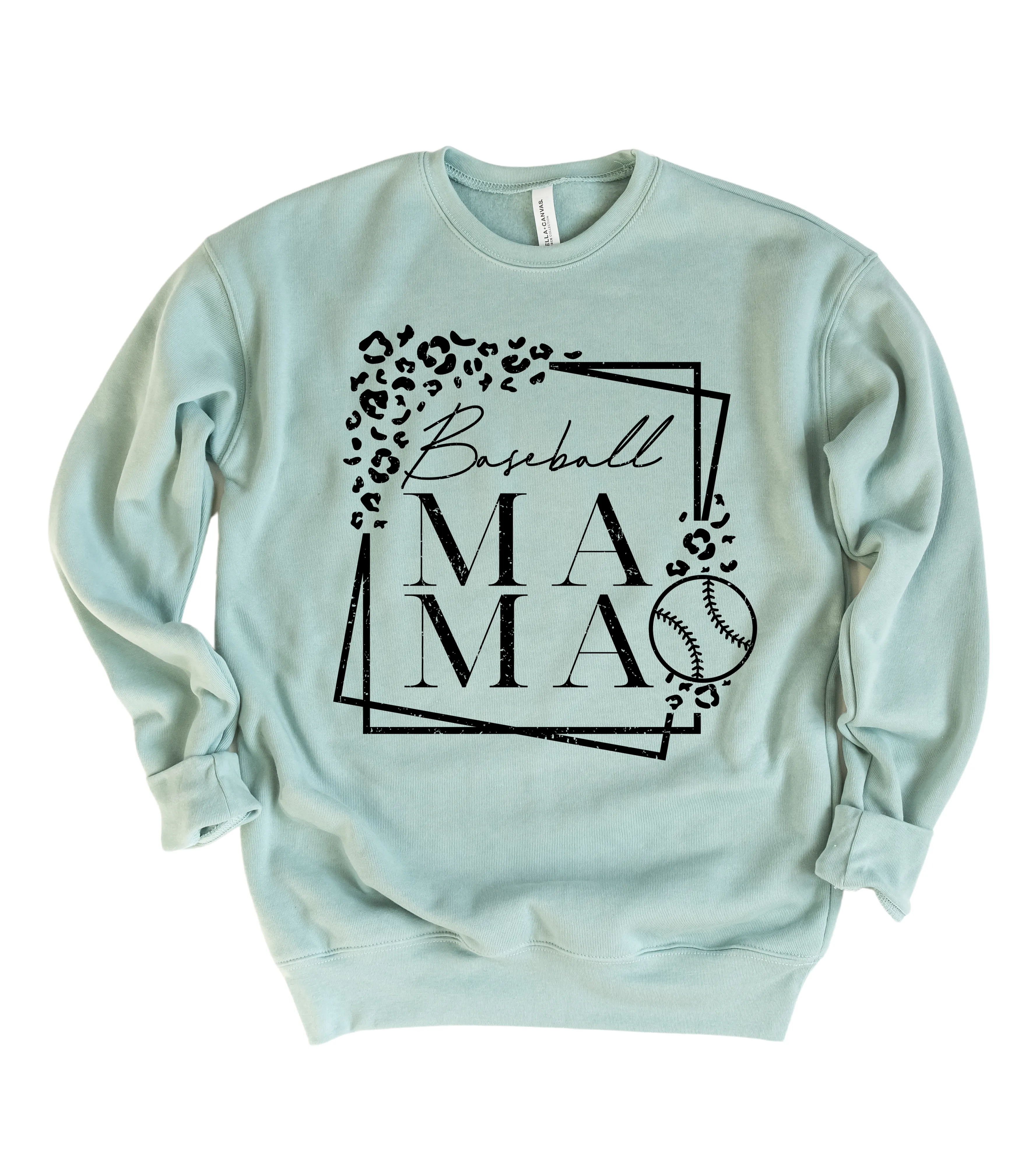 Bella Soft Style Baseball Mama Sweatshirt