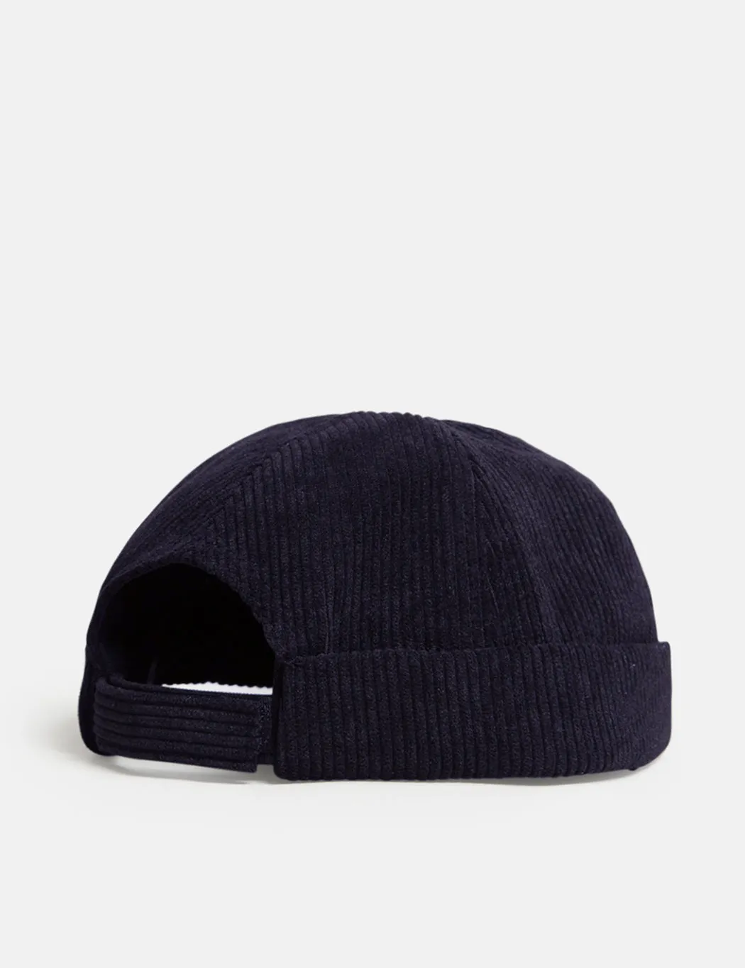 Bhode Dock Worker Hat (Cord) - Navy Blue