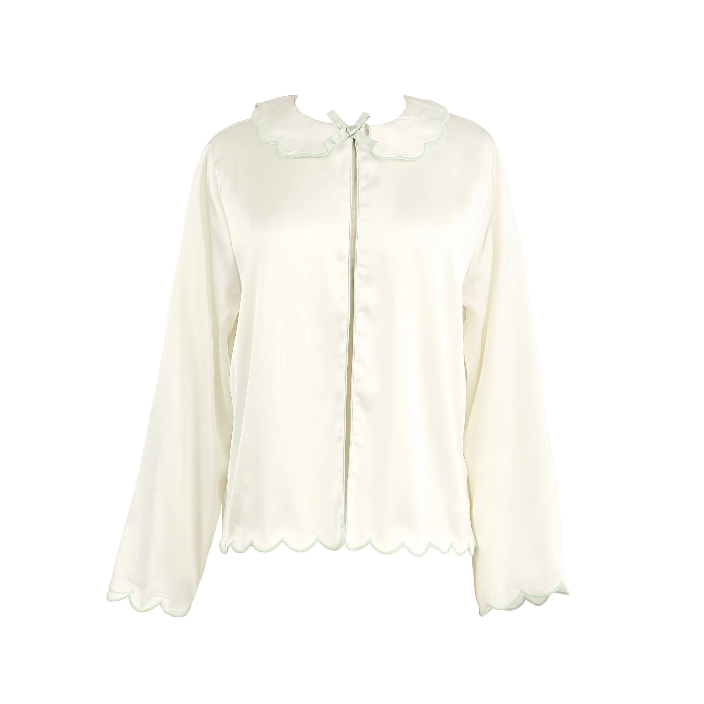 Birdie Satin Bed Jacket