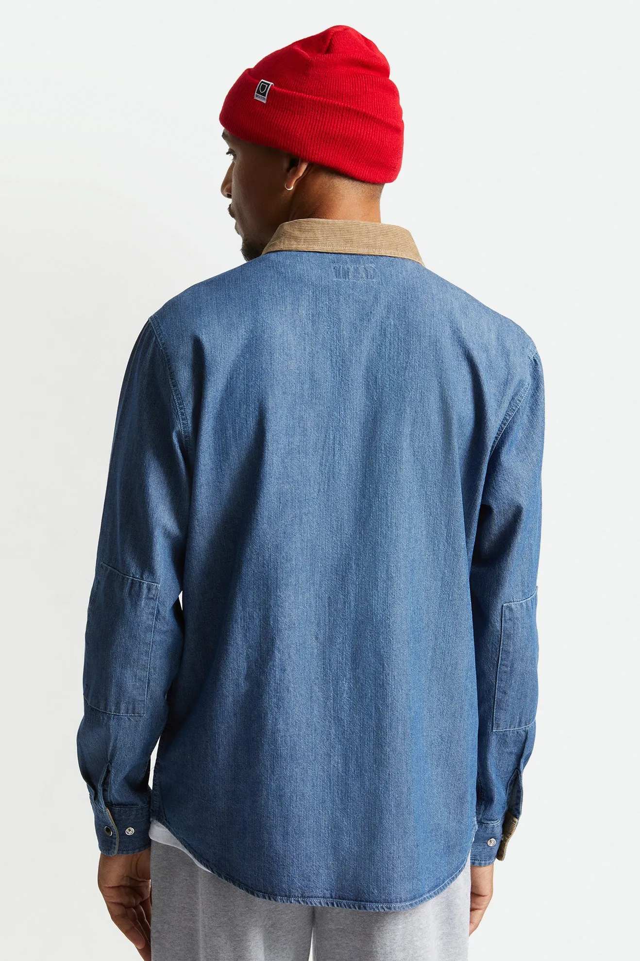 Bowery Reserve L/S Woven - Washed Denim