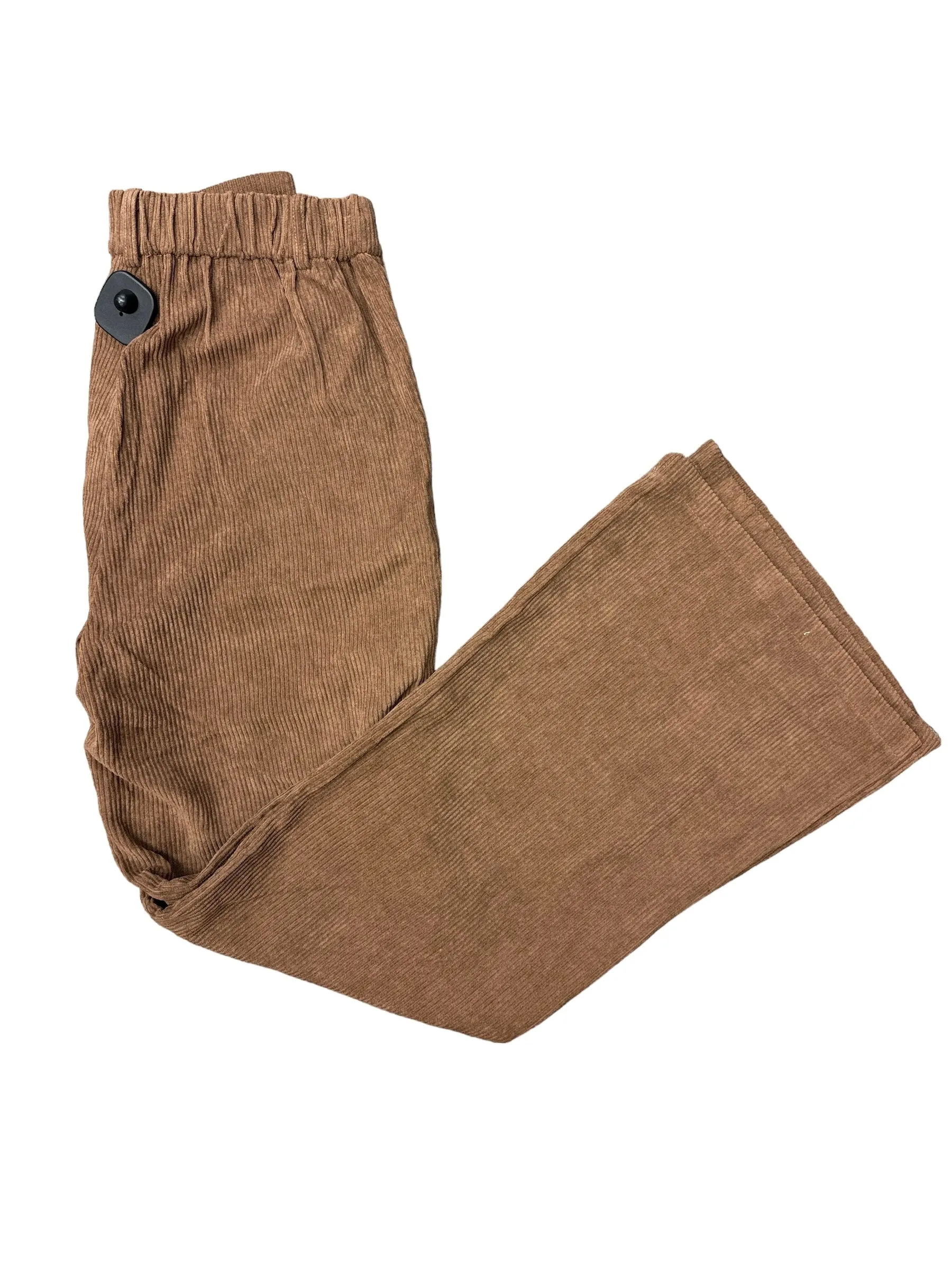 Brown Pants Corduroy Hem & Thread, Size 4