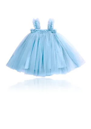 DOLLY 2 WAY TUTU DRESS BEACH COVER UP light blue