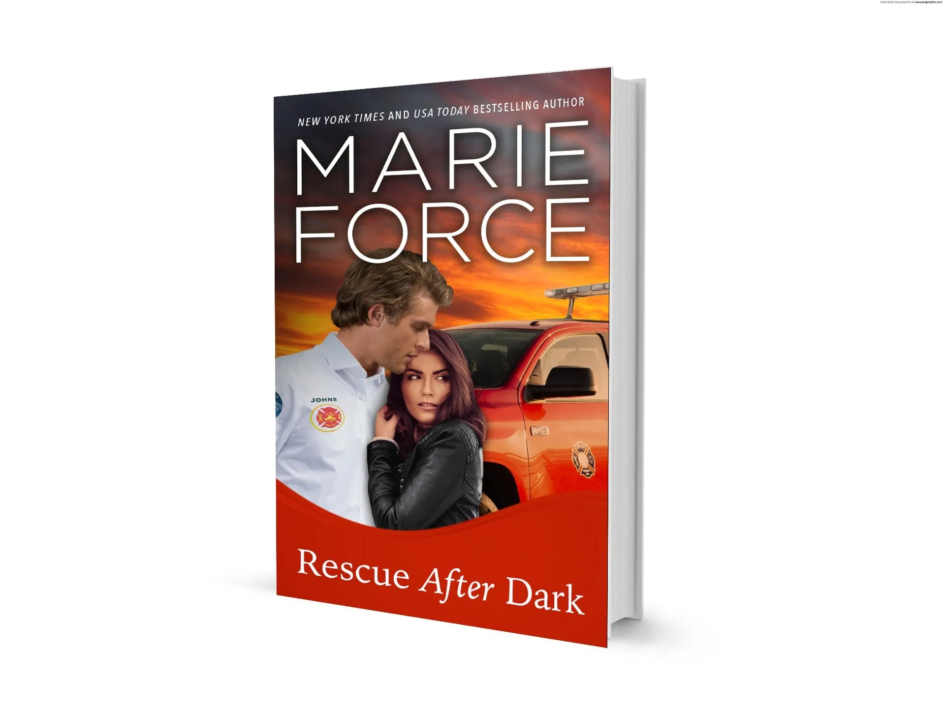 Hardcover Rescue After Dark, Book 22, Gansett Island Series