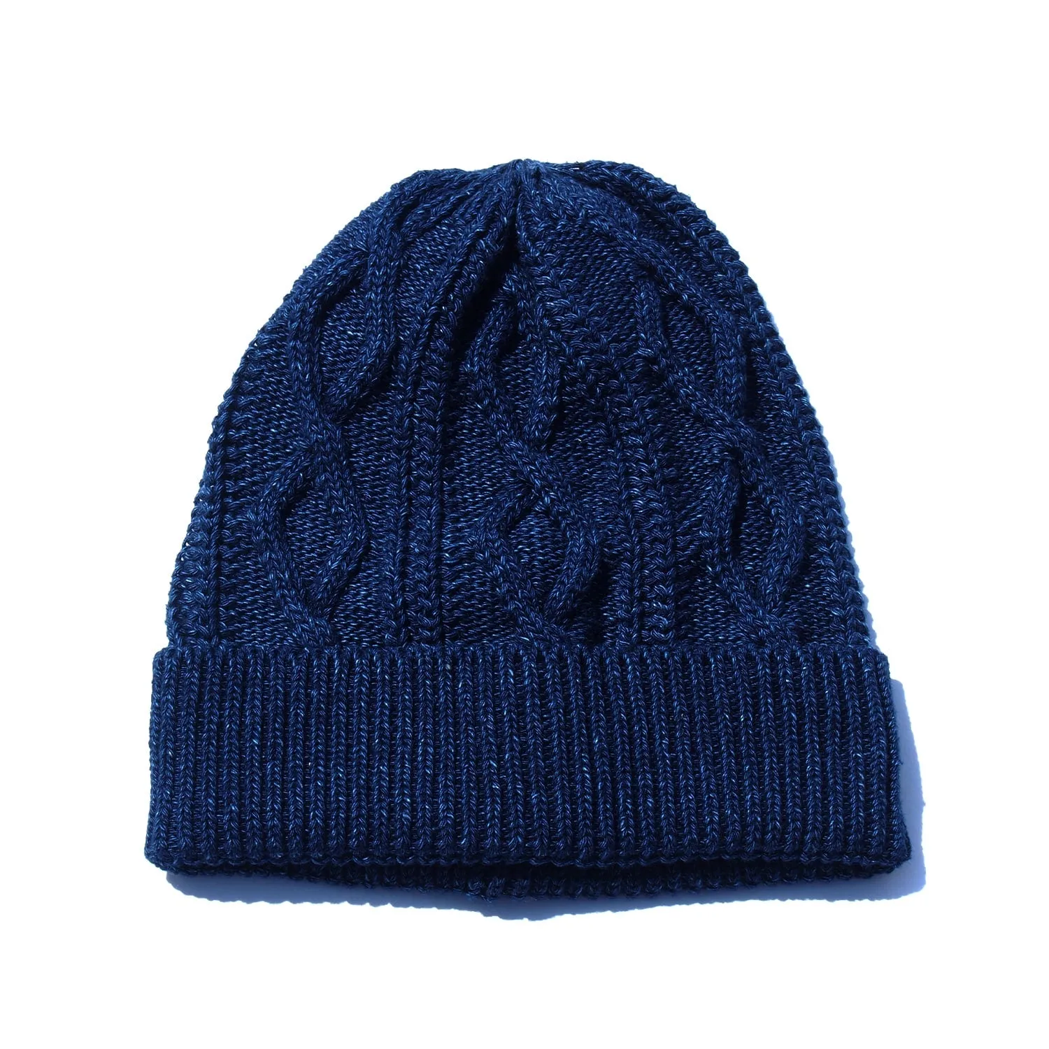 Indigo Cable Beanie