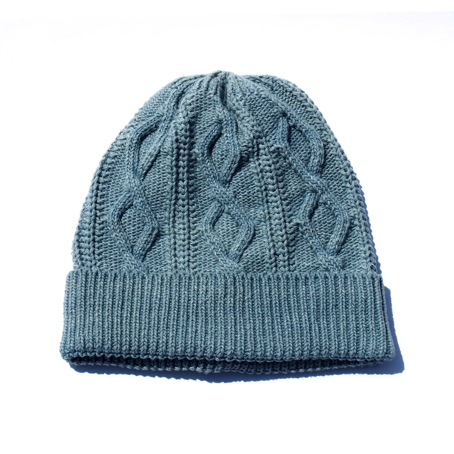 Indigo Cable Beanie