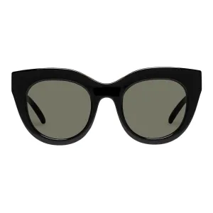 Le Specs Air Heart Sunglasses - Black Gold