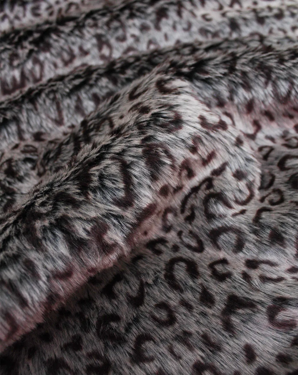 LEOPARD DESIGN ARTIFICIAL FUR FABRIC