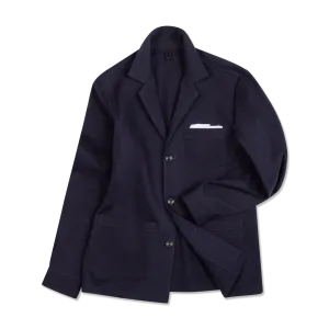 Painters Jacket in Navy Cotton Drill