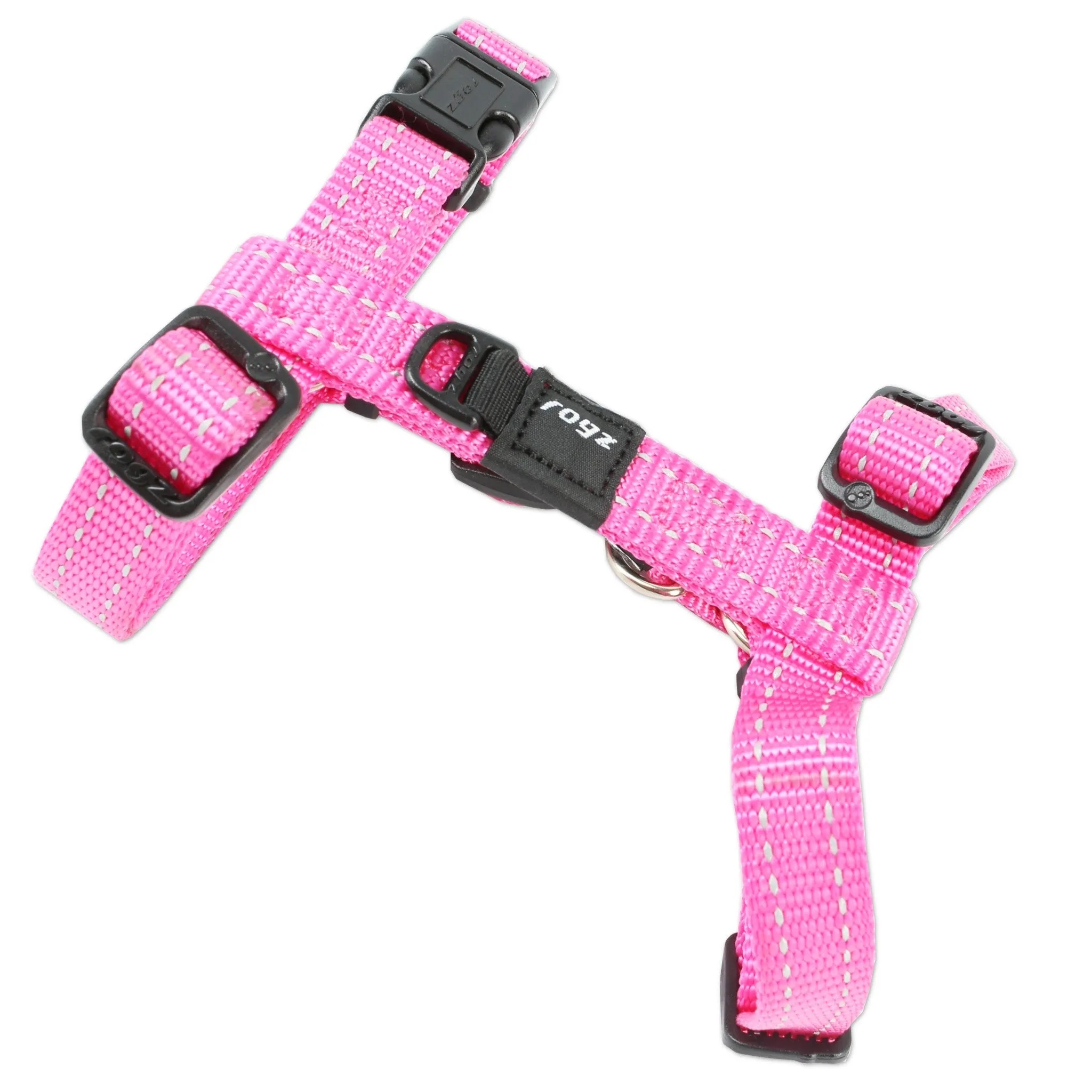 Rogz Classic Reflective Harness Pink