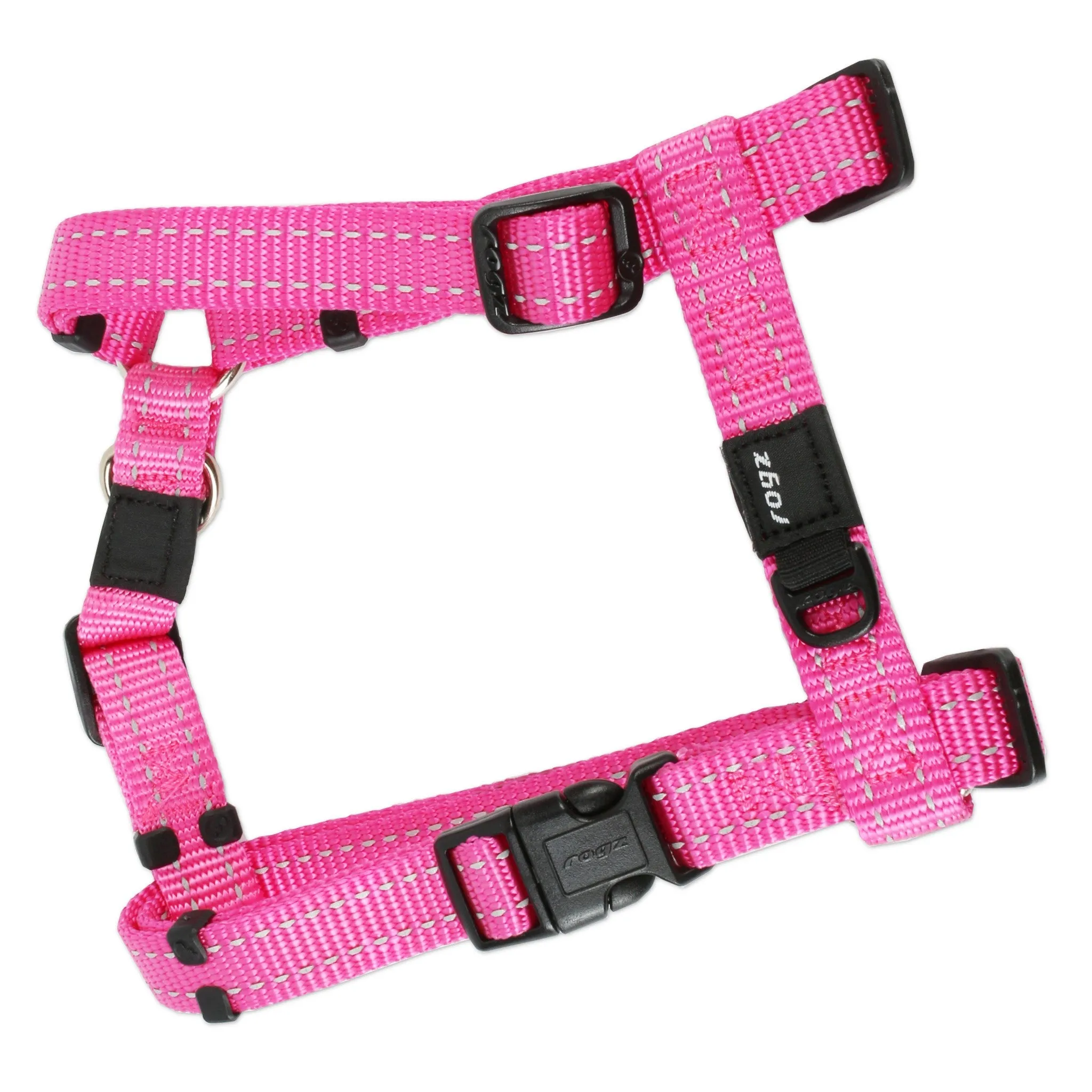 Rogz Classic Reflective Harness Pink