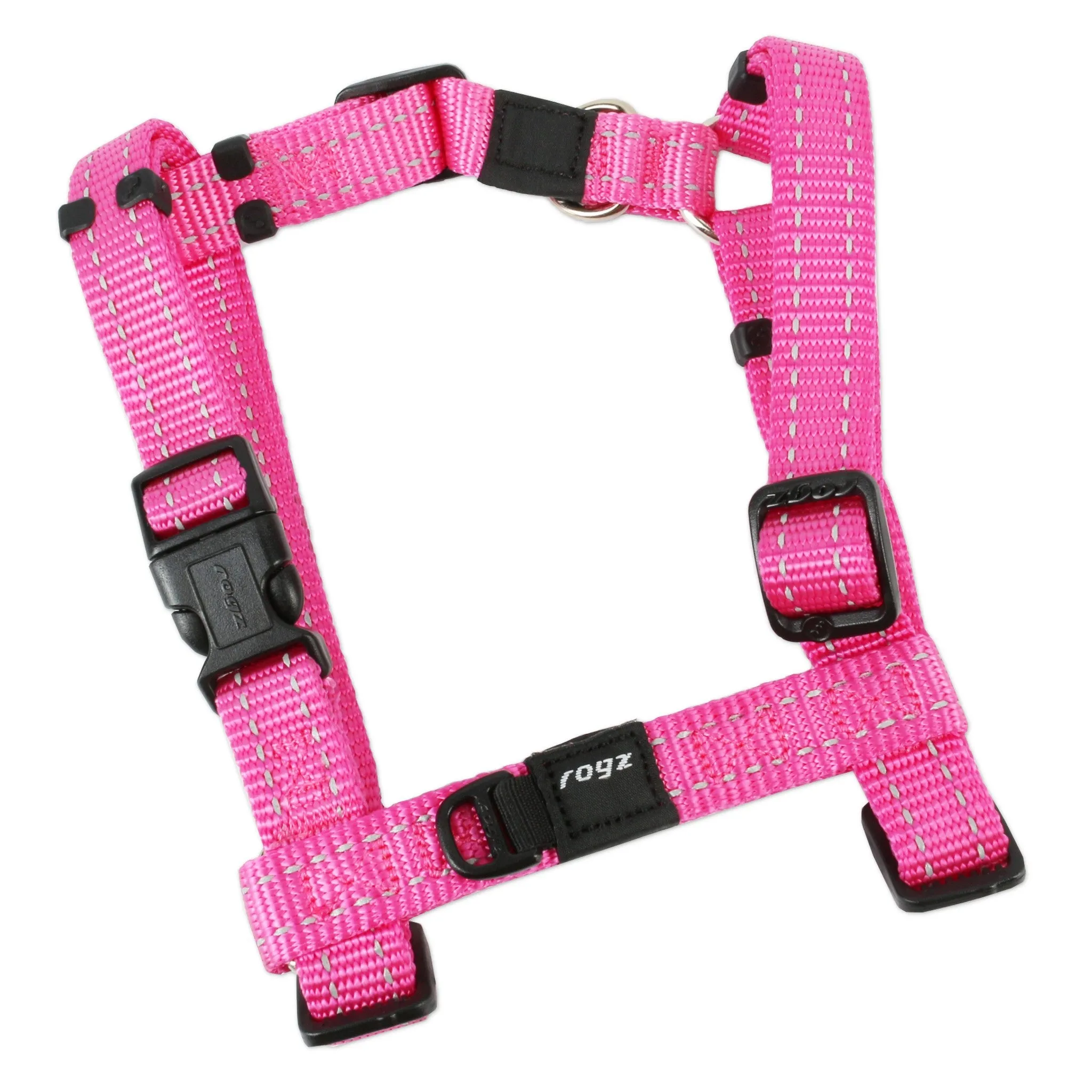 Rogz Classic Reflective Harness Pink