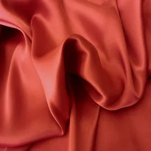 Rust Color Satin Pillowcases Help Hair Loss, Alopecia, Hair Breakage