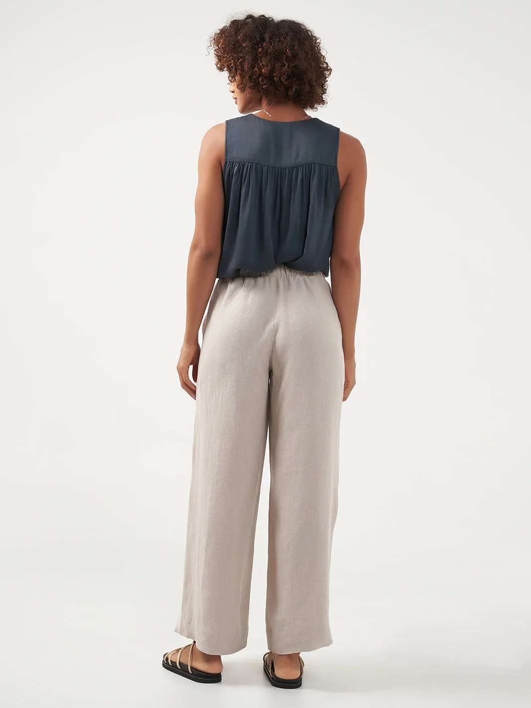 Sundara Linen Pants Flax