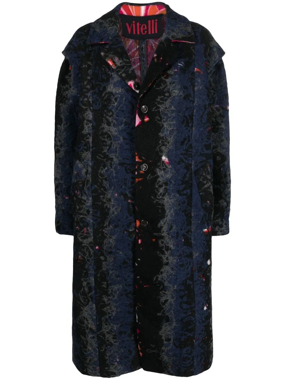 VITELLI Coats Blue