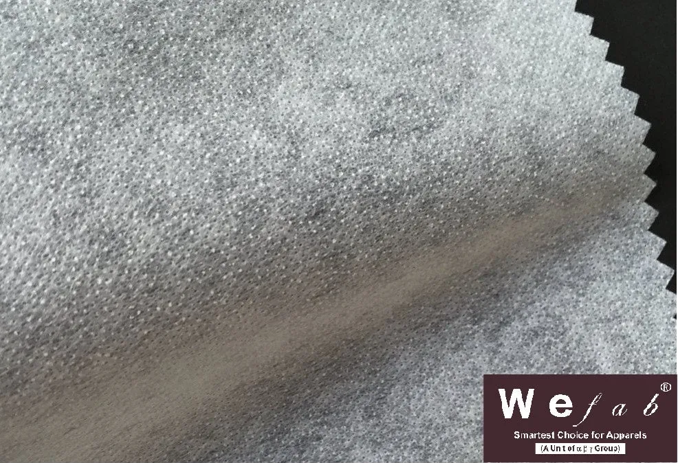 Wefab Non-Woven Fusible Interfacing Polyester Interfacing Fabric Single-Sided Iron on Interlining